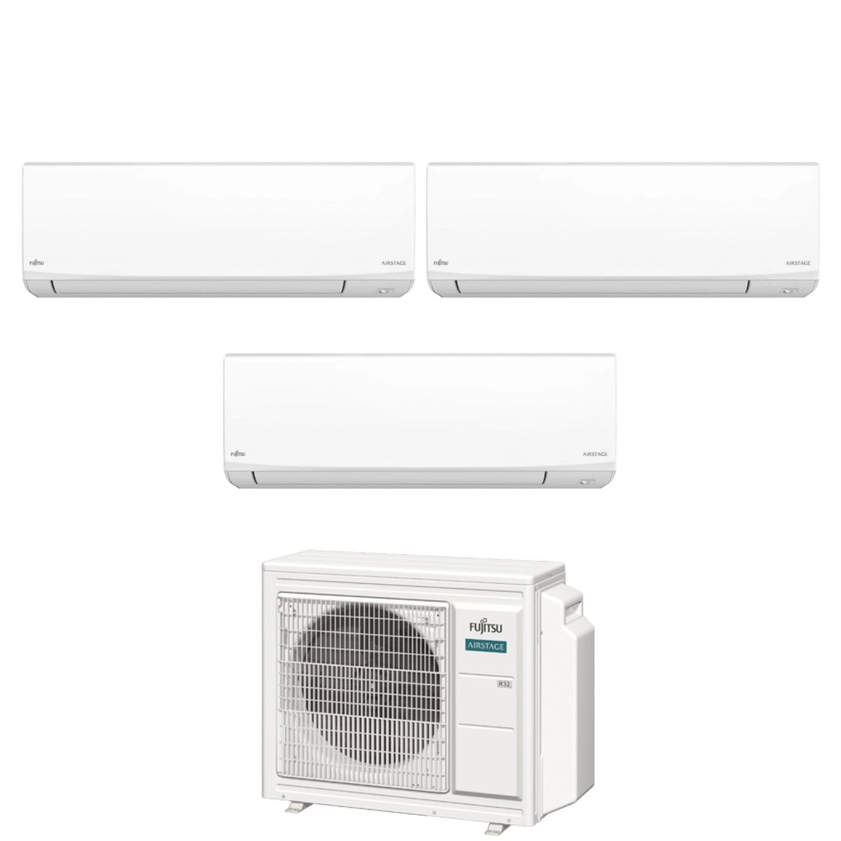 fujitsu condizionatore trial split fujitsu kj white 7712 con aoeg24kbca3 r 32 wi fi integrato