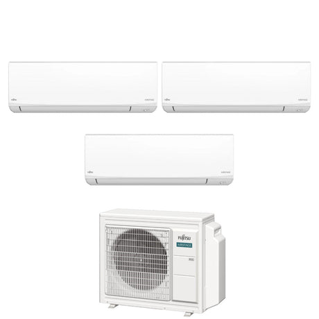 fujitsu condizionatore trial split fujitsu kj white 7714 con aoeg18kbca3 r 32 wi fi integrato