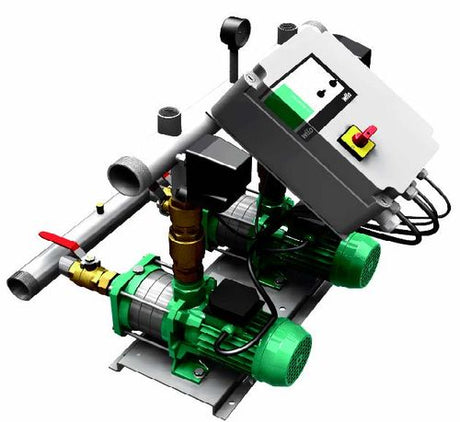 gruppo di pressurizzazione idrica a pressostati wilo trifase p2 0 75 kw coe 2mhil305 dm bc 2982793