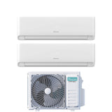 hisense climatizzatore condizionatore hisense dual split inverter serie ecosense 912 con 2amw52u4rxc r 32 wi fi integrato 900012000