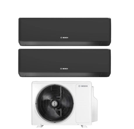 junkers bosch condizionatore dual split bosch climate 7000i black 915 con 5000m 532 e r 32 wi fi integrato