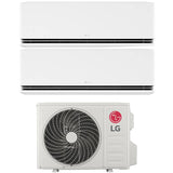 lg climatizzatore condizionatore lg dual split inverter serie dualcool deluxe 1212 con mu3r19 r 32 wi fi integrato 1200012000