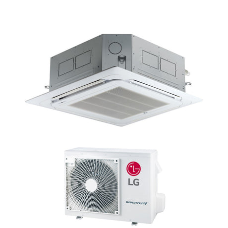 lg condizionatore a cassetta 4 vie lg compact 18000 btu ct18f r 32 wi fi optional con pannello incluso