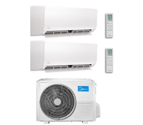 midea condizionatore midea dual split inverter serie xtreme pro green 1200012000 btu con m3oa 27 r 32 wi fi integrato