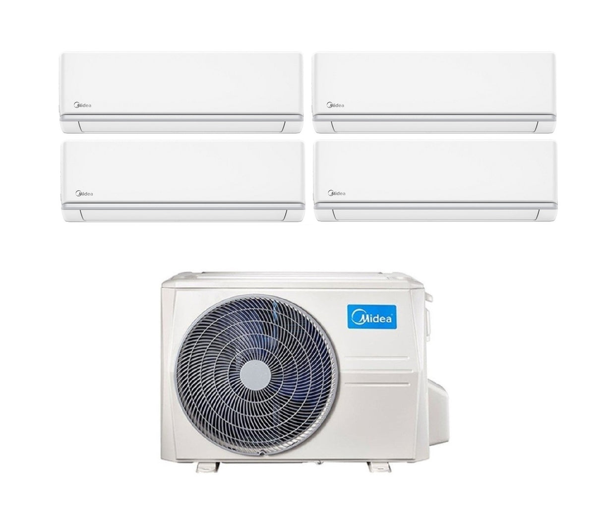 midea condizionatore quadri split midea elegance 9121212 con m4o 36fn8 q r 32 wi fi optional
