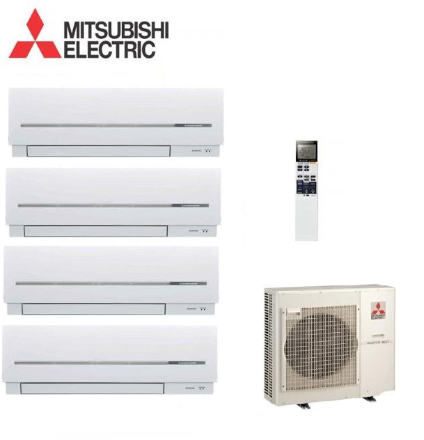 mitsubishi electric quadri split inverter serie sf 9_9_9_9 con mxz 4d72va