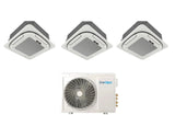 oneclima condizionatore oneclima trial split cassetta 4 vie 121212 con mlt27x3y24 r 32 wi fi optional griglia inclusa e telecomando di serie