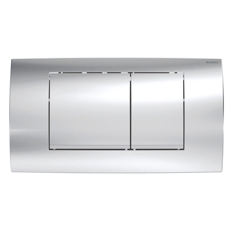 placca di comando geberit twinline30 finitura cromo lucido 115.899.kh.1