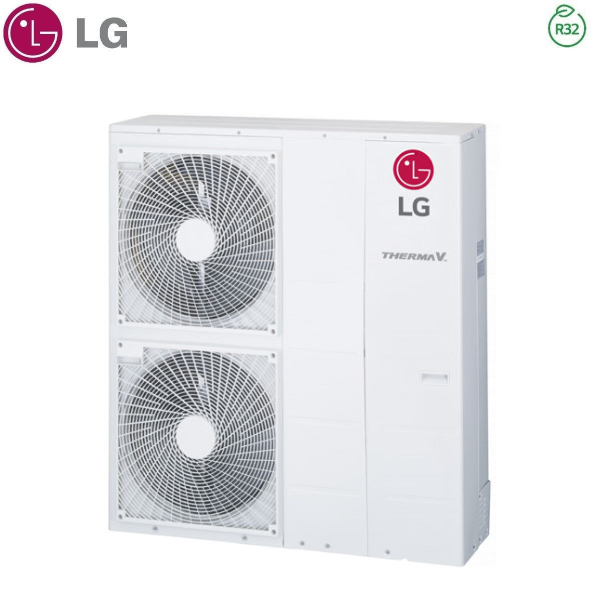 pompa di calore mini chiller inverter lg therma v monoblocco 14 kw hm143m.u33 trifase r 32