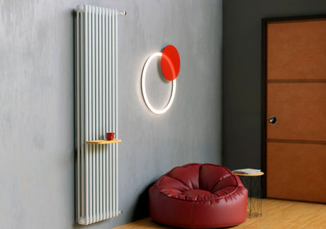 radiatore tubolare in alluminio fondital ardesia 3 colonne interasse 700 altezza 756