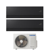 samsung condizionatore dual split samsung premiere black 99 con aj040txj2kg r 32 wi fi integrato