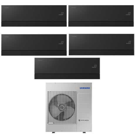 samsung condizionatore penta split samsung premiere black 777912 con aj100txj5kg r 32 wi fi integrato
