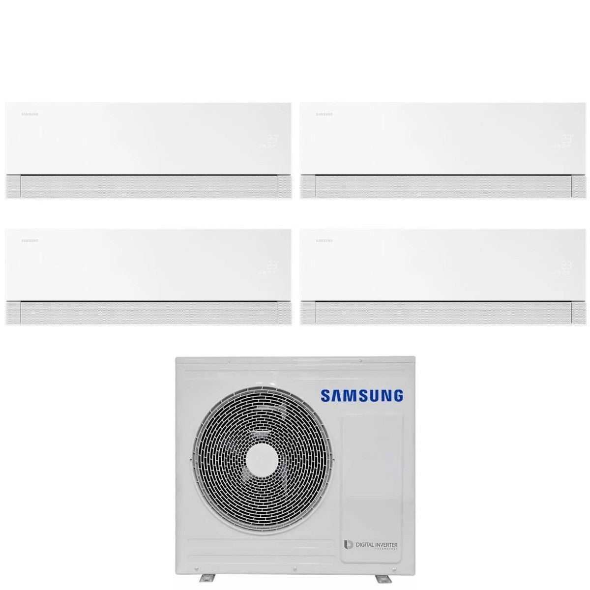 samsung condizionatore quadri split samsung windfree premiere white 77912 con aj080txj4kg r 32 wi fi integrato