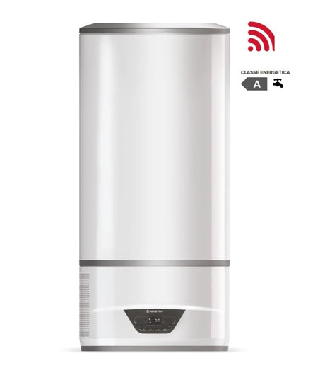 scaldabagno elettrico ad accumulo ariston lydos hybrid wifi 100 eu con tecnologia ibrida classe a