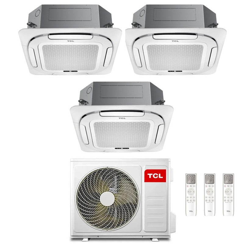 tcl condizionatore a cassetta 4 vie tcl compact trial split 91218 con mt2730 r 32 wi fi optional