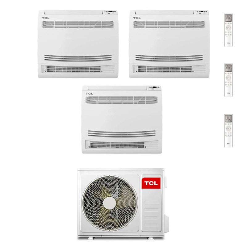 tcl condizionatore tcl trial split inverter console 9912 con mt2730 r 32 wi fi integrato