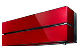 unita interna a parete mitsubishi electric inverter serie kirigamine style 18000 btu msz ln50vgr colore ruby red rosso 6234