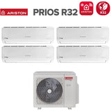 ariston climatizzatore condizionatore ariston quadri split inverter serie prios 991212 con quad 110 xd0c o r 32 wi fi optional 900090001200012000