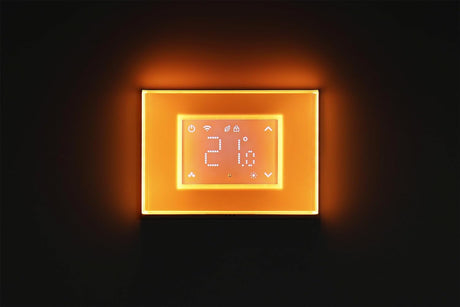 beghelli area occasioni cronotermostato smart beghelli dom e con display touch e placca luminosa wi fi 60048