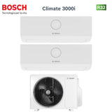 bosch condizionatore bosch quadri split climate 3000i 79918 con cl5000m 1054 e r 32 wi fi optional
