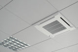 climatizzatore condizionatore fujitsu general cassetta a flusso d aria circolare inverter trifase 36000 btu aux36krlb con comando e con pannello copia