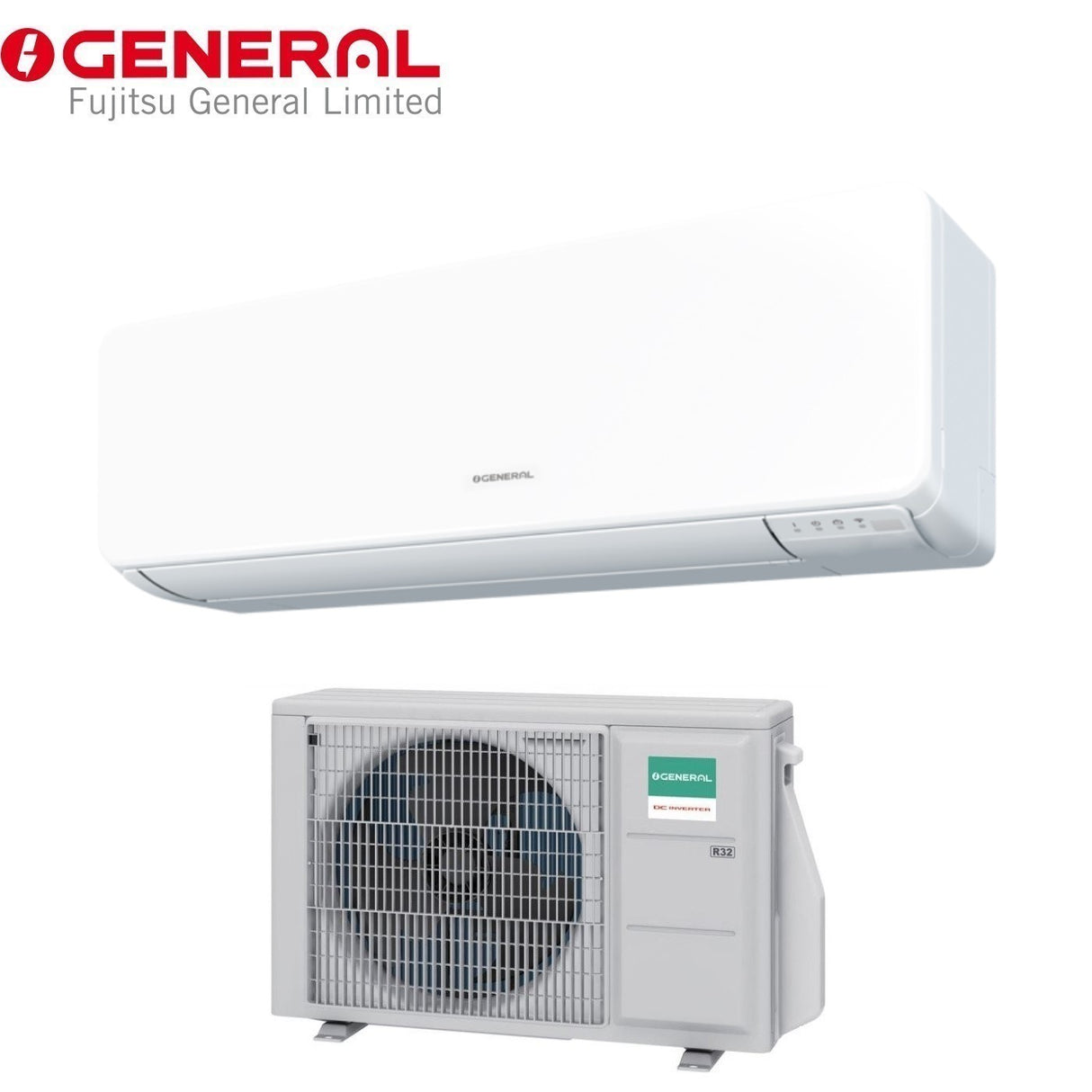 climatizzatore condizionatore general fujitsu inverter serie kmcf 9000 btu ashg09kmcf r 32 wi fi integrato classe a++ a+
