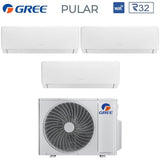 climatizzatore condizionatore gree trial split inverter serie pular 7_7_9 con gwhd 24 nk6oo r 32 wi fi integrato 7000_7000_9000