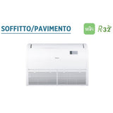 climatizzatore condizionatore hisense soffitto pavimento r 32 36000 btu auv90ur4ra4 a__ con comando remoto novita
