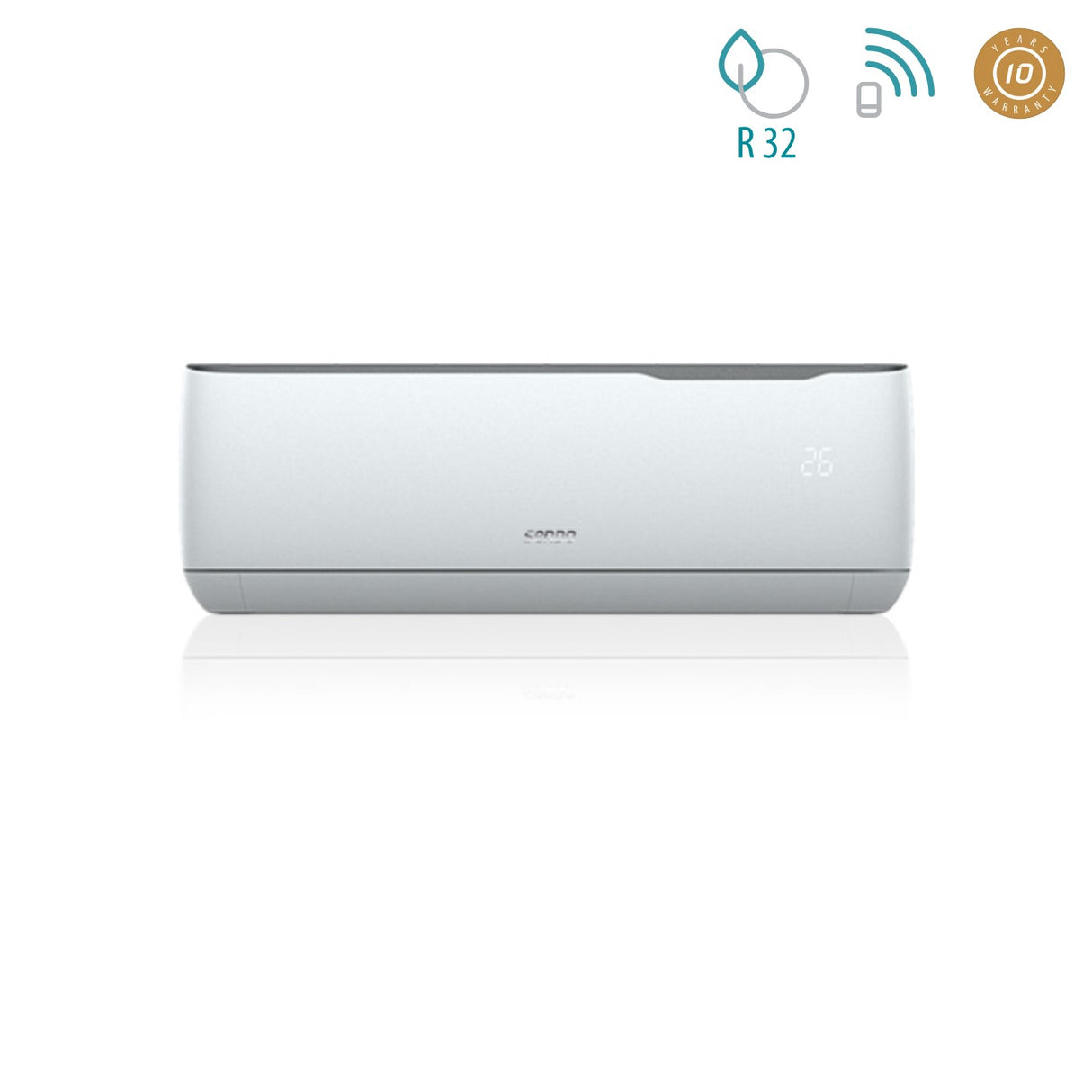 climatizzatore condizionatore sendo inverter serie aeolos 18000 btu snd 18alsi id r 32 wi fi integrato
