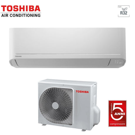 climatizzatore condizionatore toshiba inverter serie seiya 5000 btu ras b05e2kvg e r 32 wi fi optional classe a++ a++