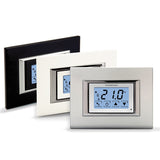 cronotermostato termostato elettronico touchscreen da incasso fantini cosmi ch123ts con cover colorate