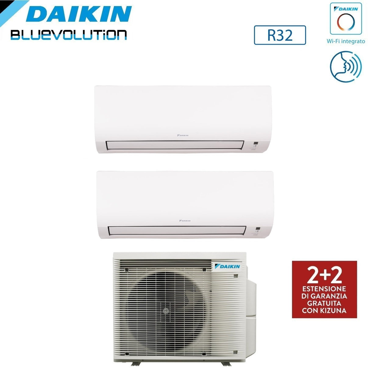 daikin condizionatore daikin dual split comfora 1212 con 3mxm68a r 32 wi fi integrato