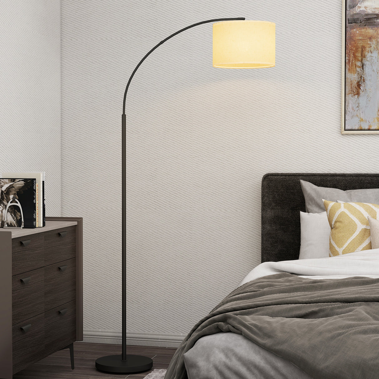 easycomfort easycomfort lampada da terra led regolabile con telecomando 11 temperature e 11 luminosita timer 1h girevole nero