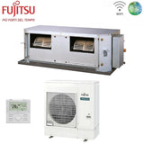 fujitsu condizionatore fujitsu canalizzabile alta prevalenza serie kh 45000 btu arxg45khtb r 32 trifase wi fi optional