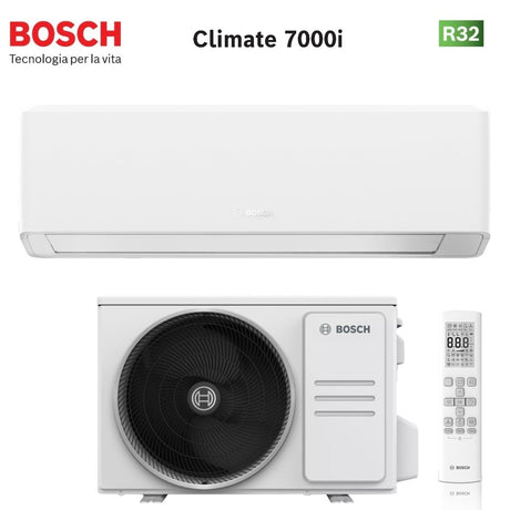 junkers bosch condizionatore bosch climate 7000i 12000 btu cl7000i set 35 e r 32 wi fi integrato