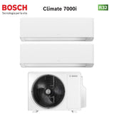 junkers bosch condizionatore dual split bosch climate 7000i white 79 con 5000m 532 e r 32 wi fi integrato