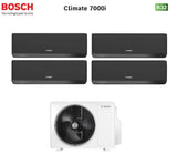 junkers bosch condizionatore quadri split bosch climate 7000i black 77915 con 5000m 824 e r 32 wi fi integrato