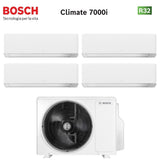 junkers bosch condizionatore quadri split bosch climate 7000i white 7779 con 5000m 824 e r 32 wi fi integrato