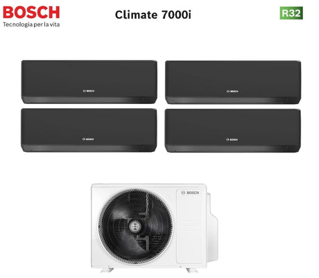 junkers bosch condizionatore quadri split bosch climate 7000i white 79915 con 5000m 824 e r 32 wi fi integrato