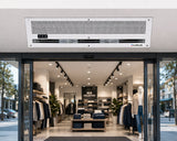 klimaline barriera d aria ad incasso klimaline ecoline 1s 739b da 150 cm 2 velocita senza resistenza con telecomando incluso