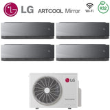lg condizionatore lg quadri split artcool mirror ai air 99912 con mu4r27 r 32 wi fi integrato