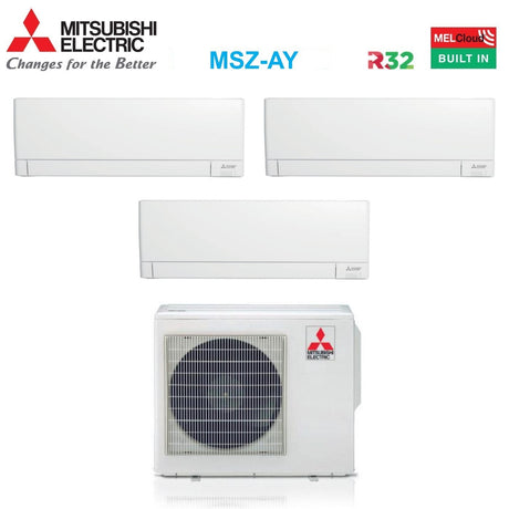 mitsubishi electric condizionatore trial split mitsubishi electric linea plus msz ay 9912 con mxz 3f54vf r 32 wi fi integrato