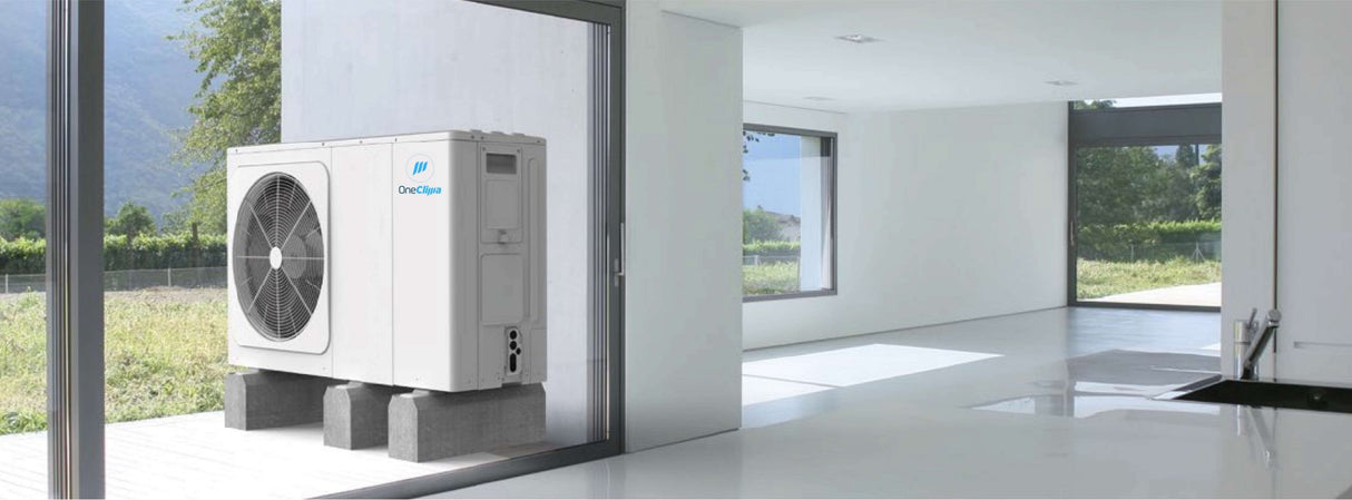 oneclima pompa di calore aria acqua monoblocco inverter oneclima khc 10ry1 b r 32 con comando incluso