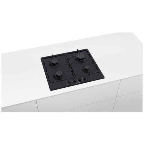 piano gas pgp6b6b80 60cm 4f nero