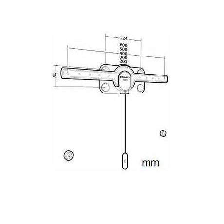 supporto per tv a parete nilox amer044060 fixit