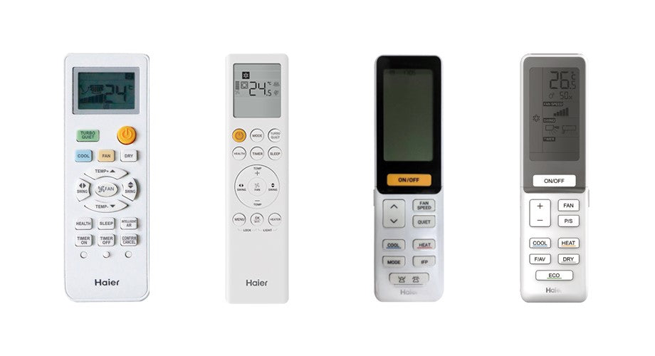 telecomando a infrarossi per climatizzatori condizionatori haier yr hqs01