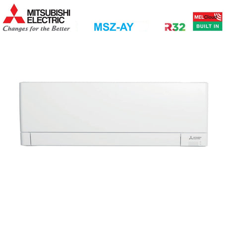 unita interna a parete mitsubishi electric linea plus serie msz ay 9000 btu msz ay25vgkp r 32 wi fi integrato