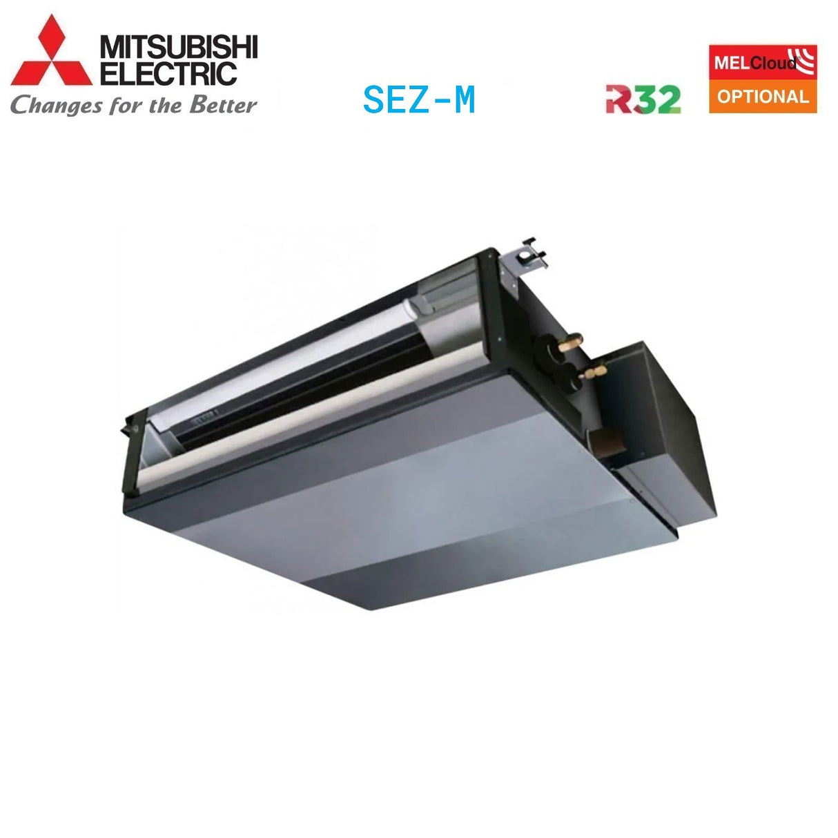 unita interna canalizzato mitsubishi electric sez m35dal 12000 btu comando a infrarossi 34144
