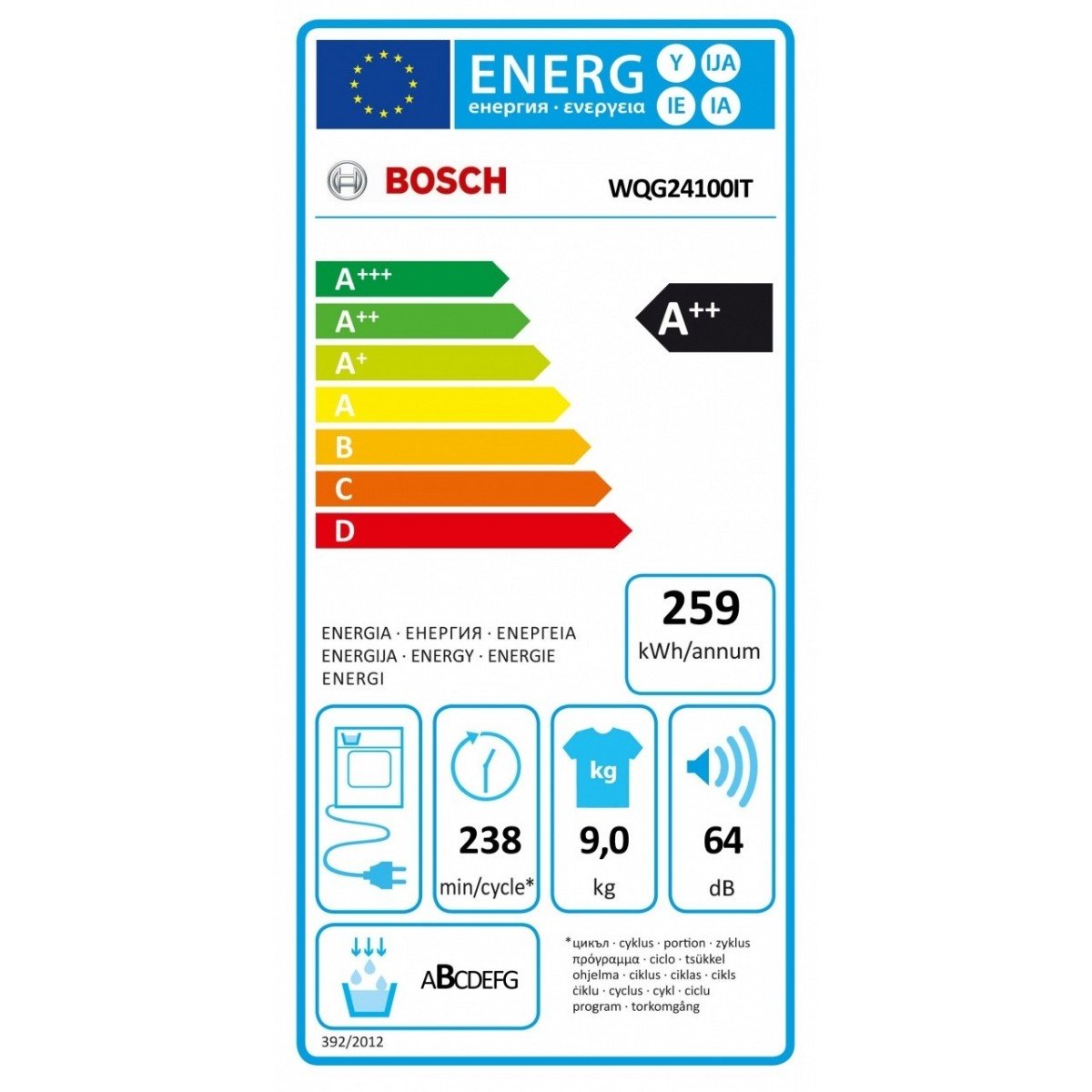 asc 9kg a__ autodry