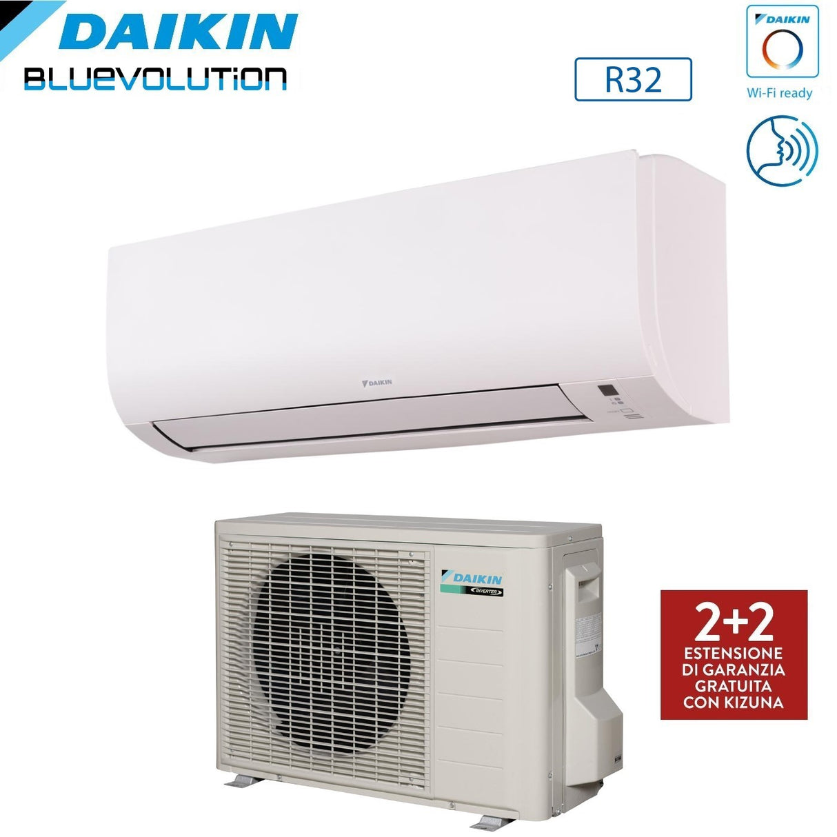climatizzatore condizionatore daikin bluevolution inverter serie comfora 12000 btu ftxp35n rxp35m r 32 wi fi optional classe a++   novita